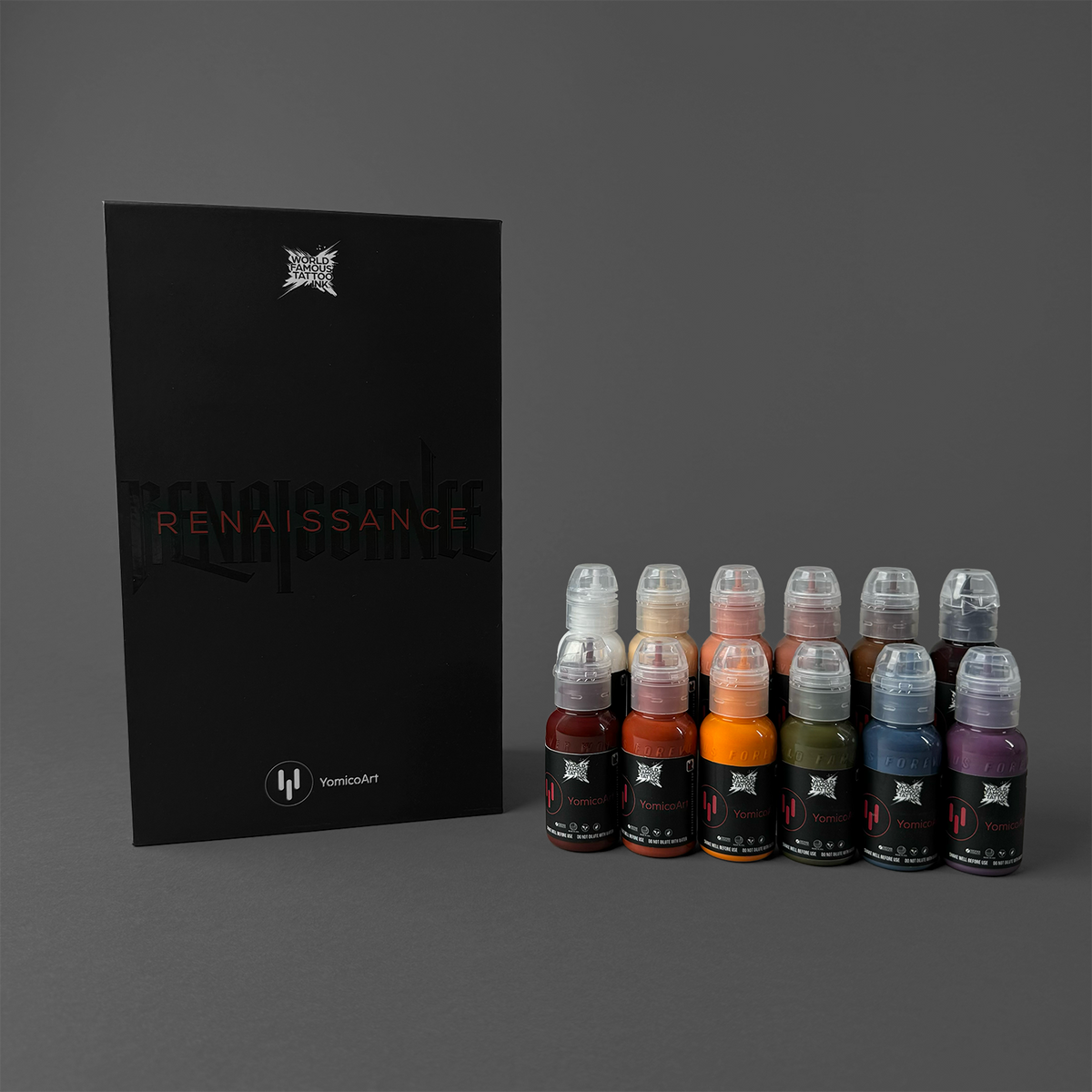 flawless vape juice Yomico Renaissance Ink Set – World Famous Tattoo Ink
