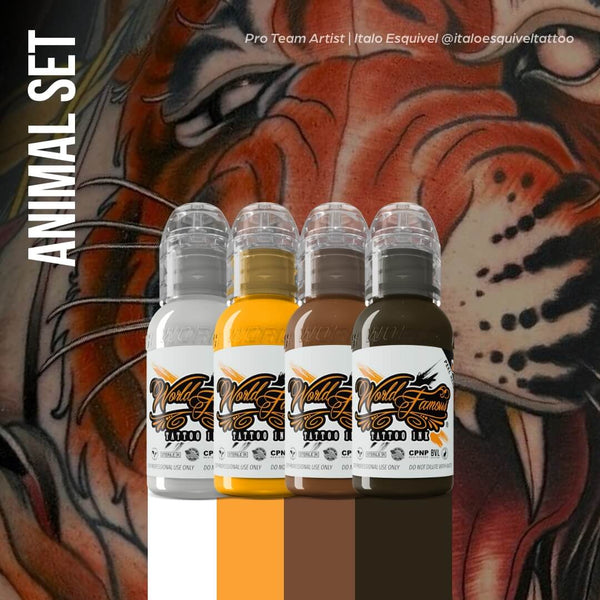 Animal Mini Set | World Famous Tattoo Ink
