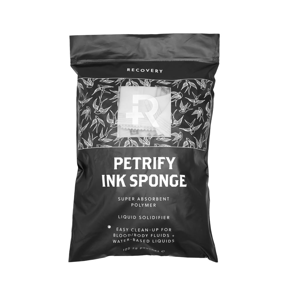 Petrify Ink Sponge — 2g — Case of 100 - World Famous Tattoo Ink
