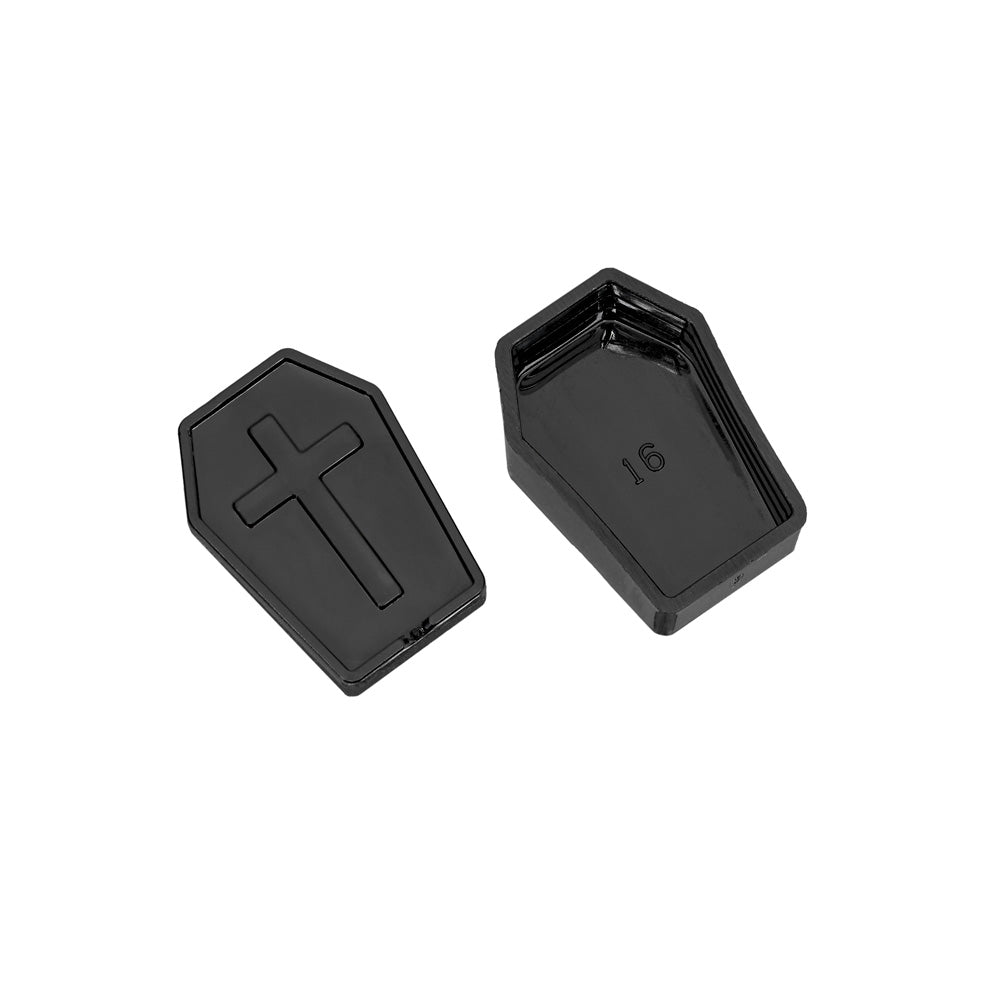 Saferly Coffin Ink Cap Lids — #25 — Bag of 200 — Pick Color - World Famous Tattoo Ink