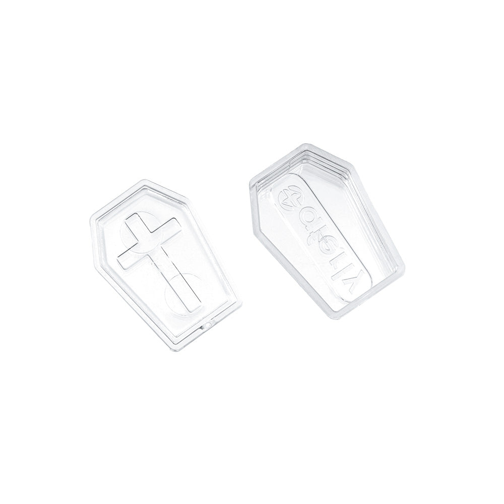 Saferly Coffin Ink Cap Lids — #25 — Bag of 200 — Pick Color - World Famous Tattoo Ink