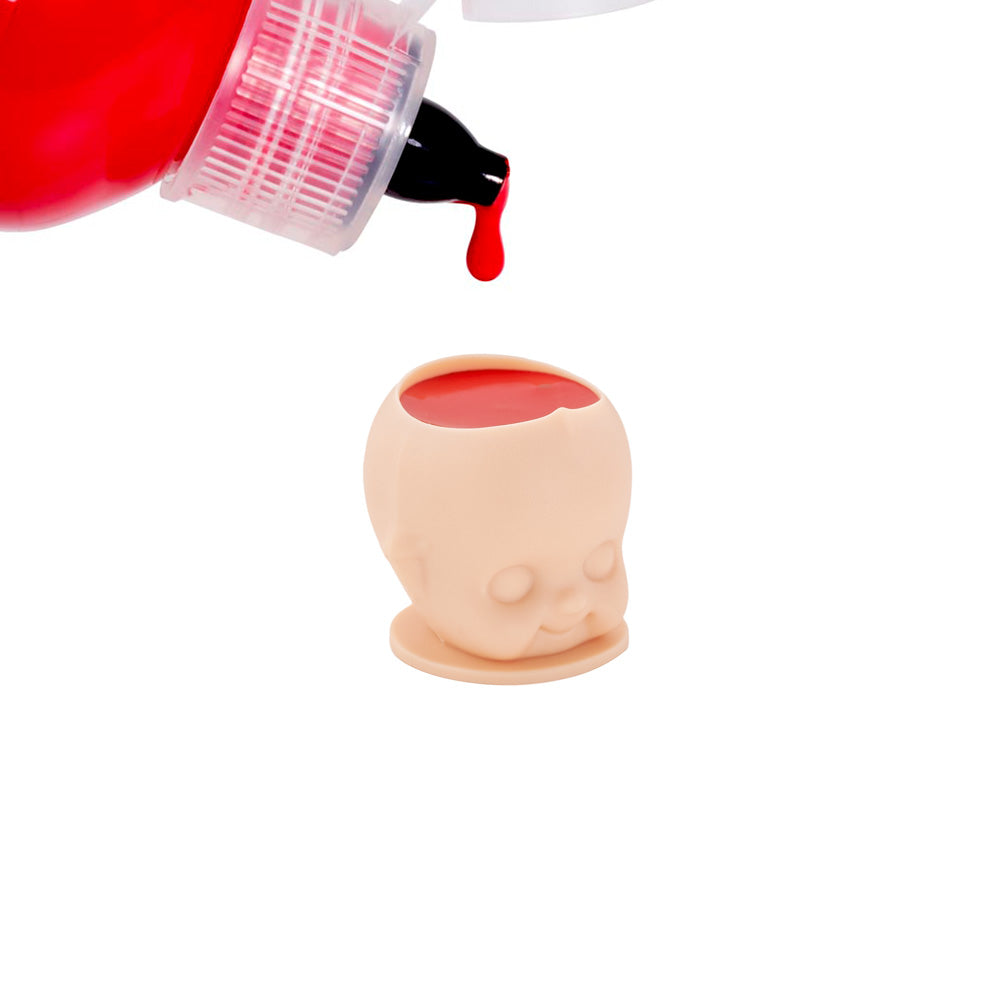 Saferly Cutie Doll Head Silicone Ink Caps —Size #16 (Large) — Bag of 200 - World Famous Tattoo Ink