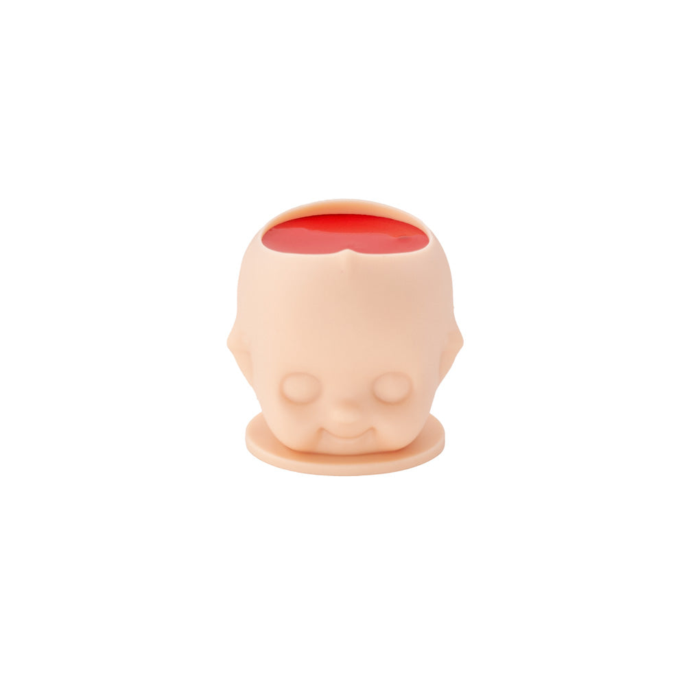 Saferly Cutie Doll Head Silicone Ink Caps —Size #16 (Large) — Bag of 200 - World Famous Tattoo Ink