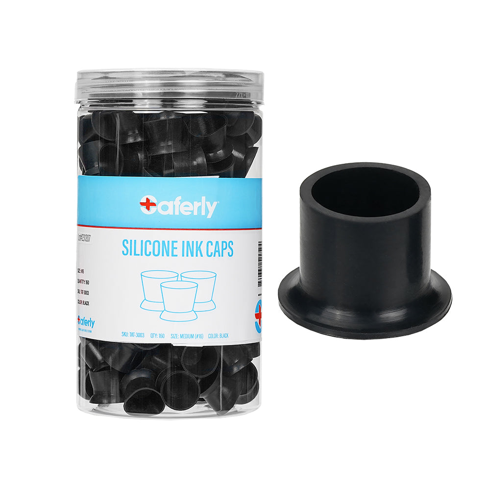 Saferly Silicone Ink Caps — Price Per Jar - World Famous Tattoo Ink