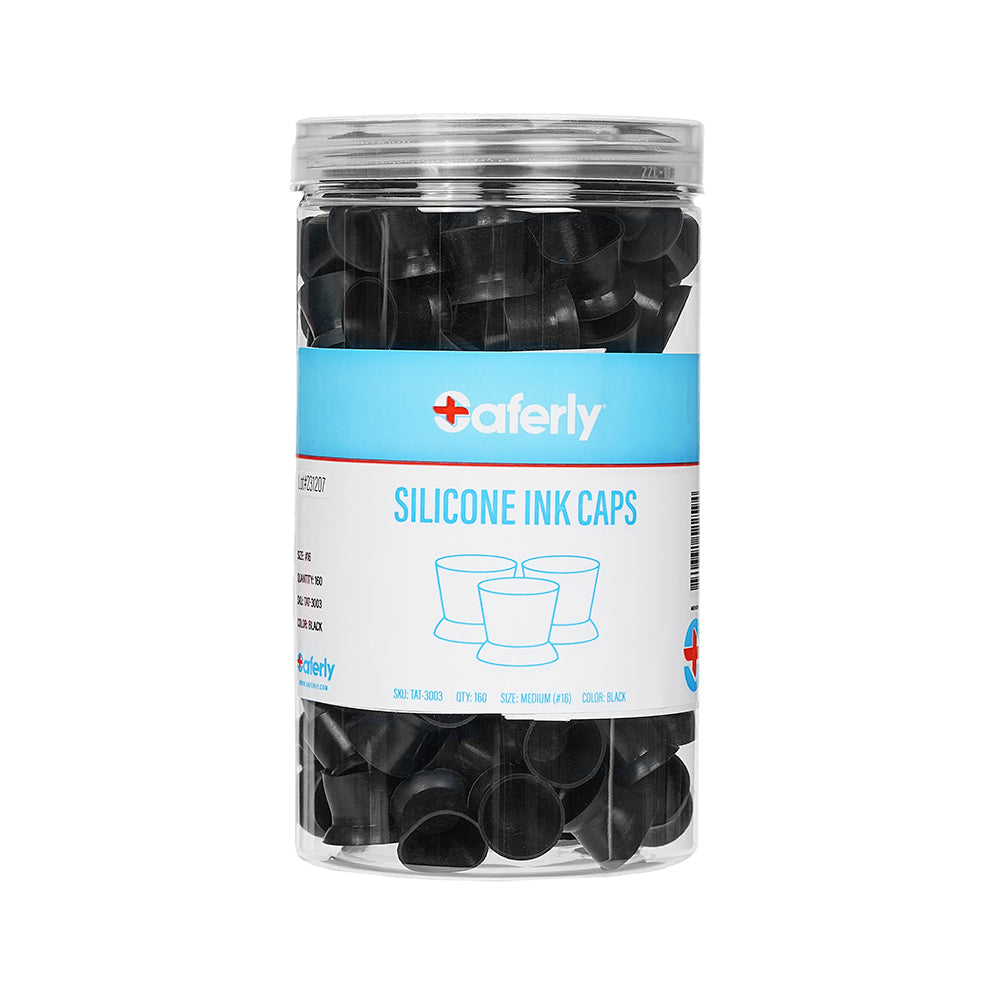 Saferly Silicone Ink Caps — Price Per Jar - World Famous Tattoo Ink