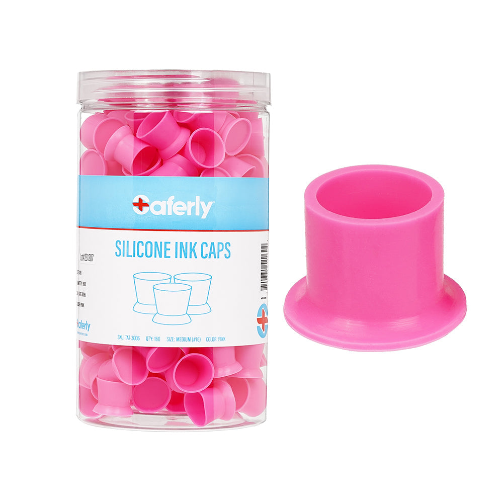 Saferly Silicone Ink Caps — Price Per Jar - World Famous Tattoo Ink