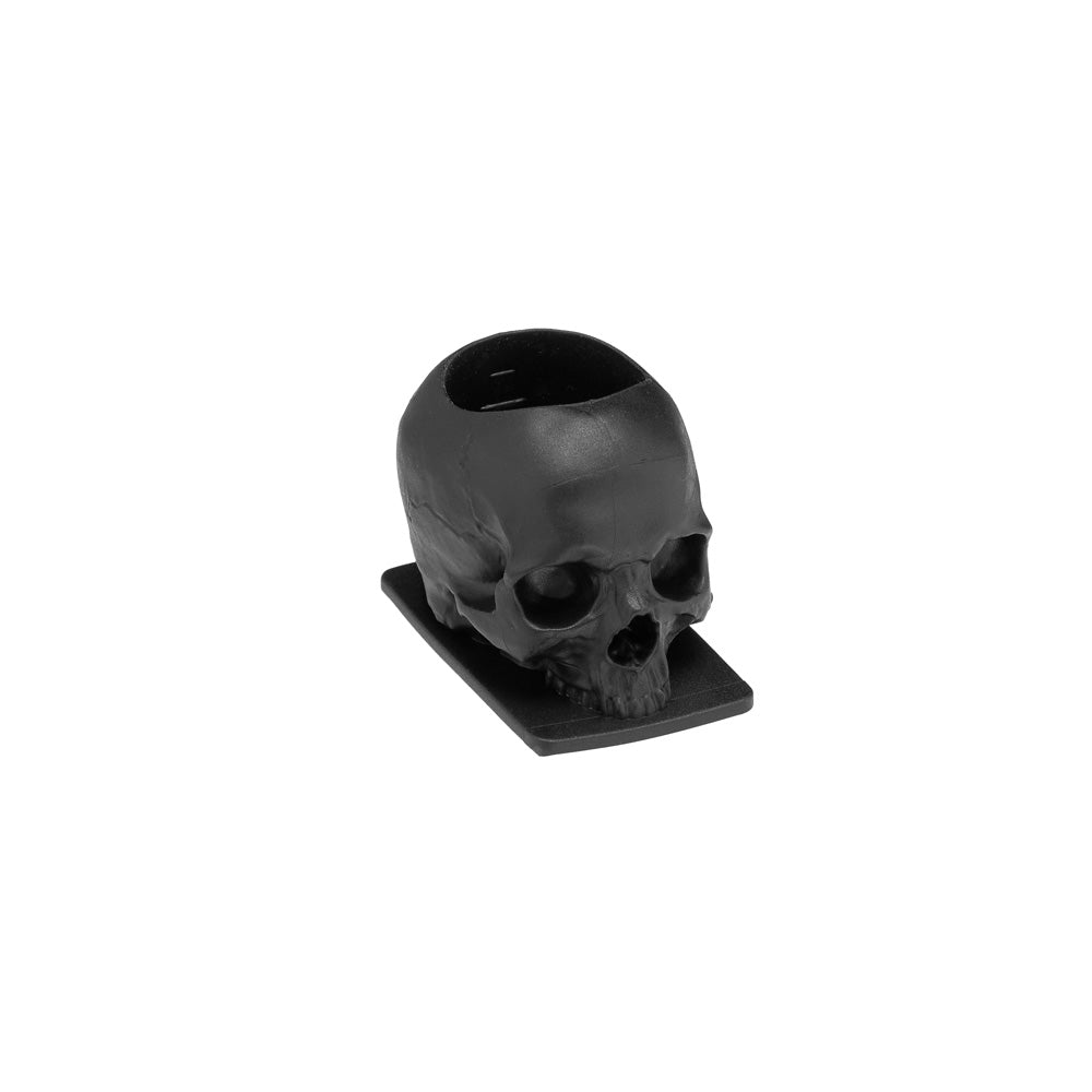 Saferly Skull Silicone Ink Caps —Size #16 (Large) — Bag of 200  — Pick Color - World Famous Tattoo Ink