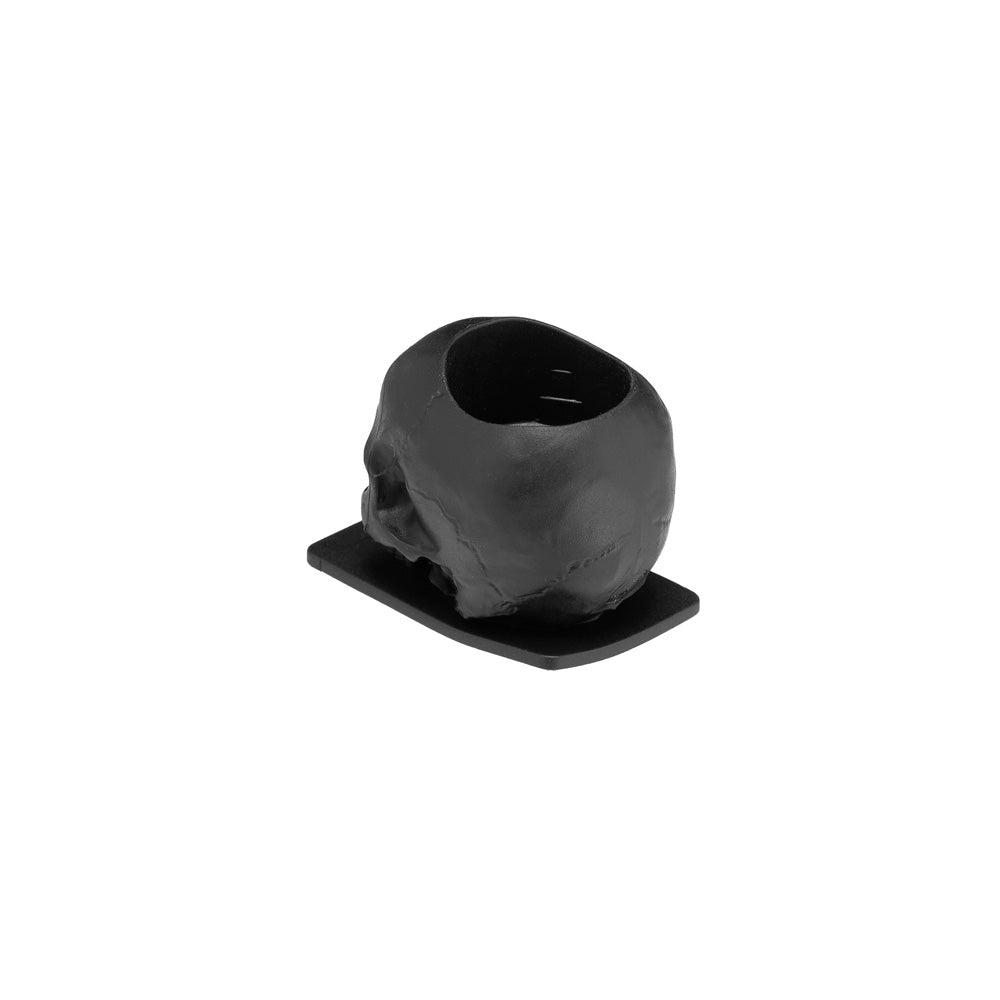 Saferly Skull Silicone Ink Caps —Size #16 (Large) — Bag of 200  — Pick Color - World Famous Tattoo Ink
