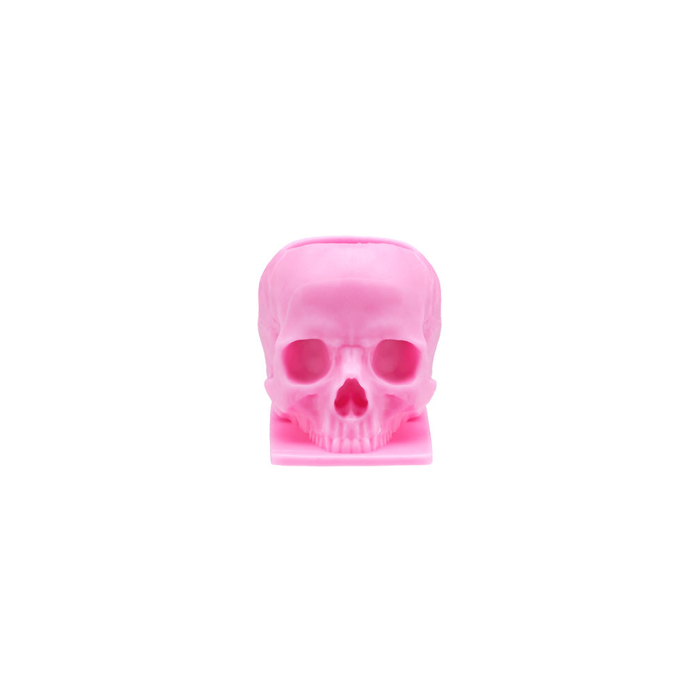 Saferly Skull Silicone Ink Caps —Size #16 (Large) — Bag of 200  — Pick Color - World Famous Tattoo Ink