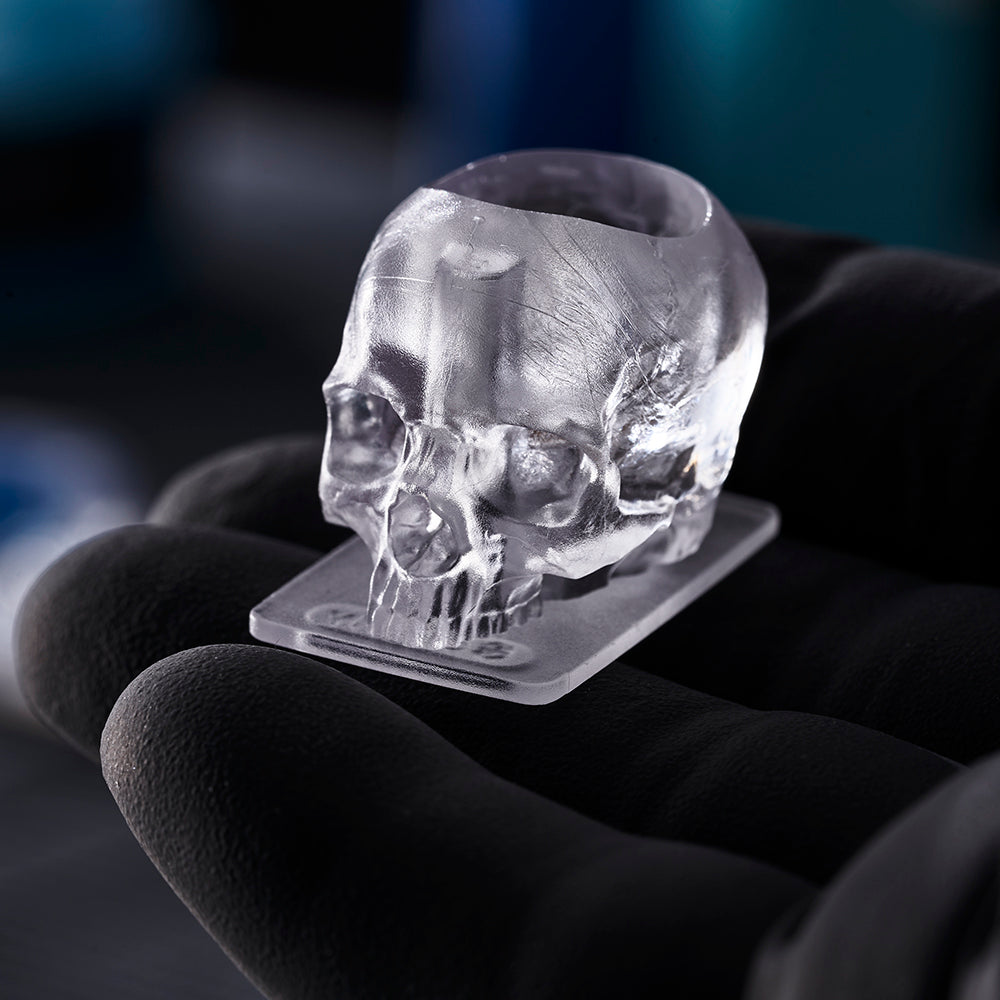 Saferly Skull Ink Caps — Size #16 (Large) — Bag of 200 - World Famous Tattoo Ink