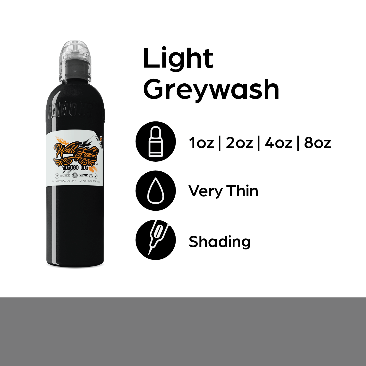 World Famous Light Greywash