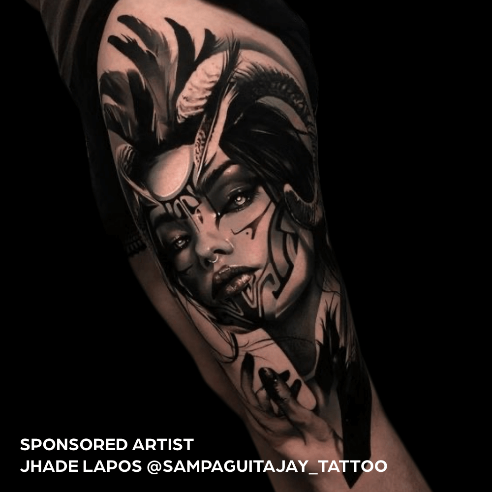Blackout Tattoo Ink by Jhade Lapos Sampaguita Jay