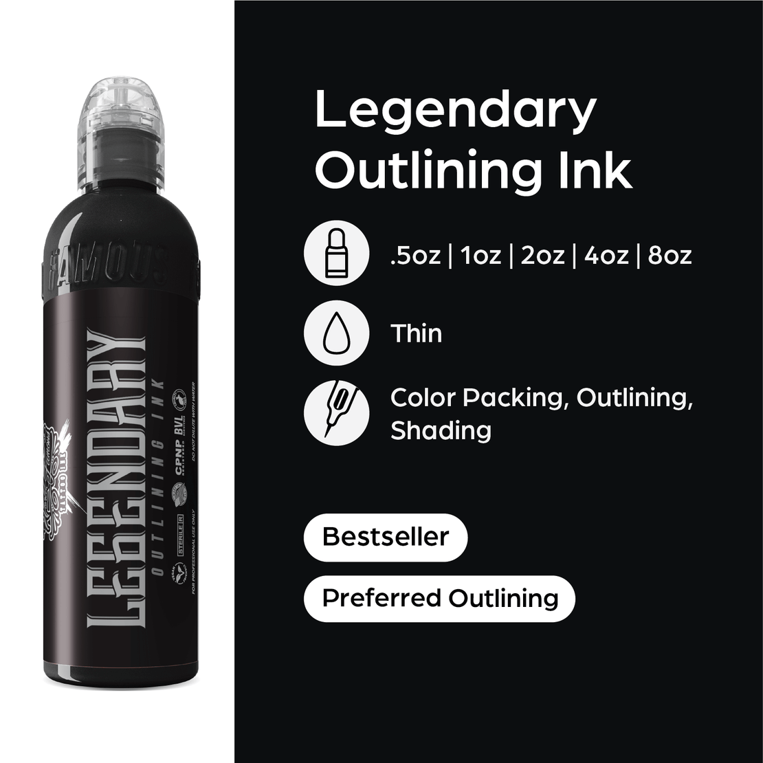 World Famous Legendary Outlining Ink