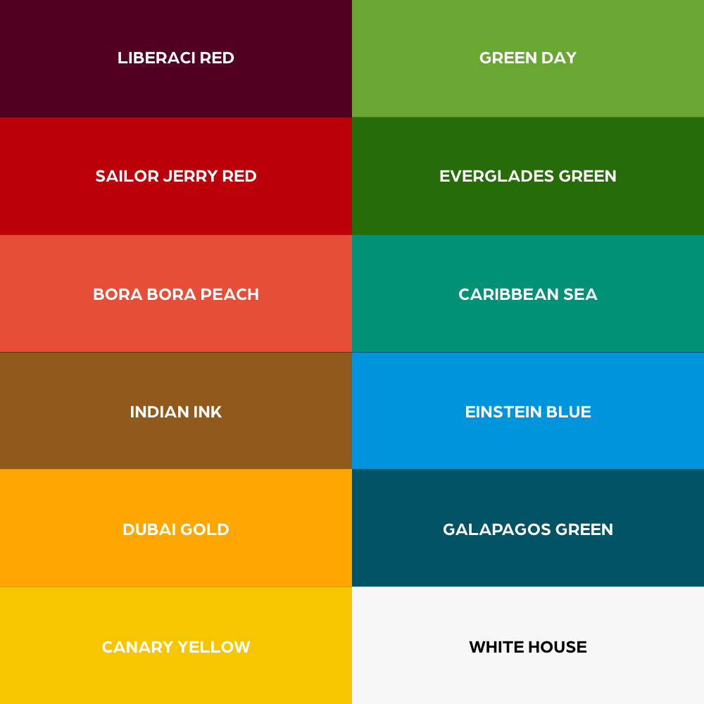 Worldm Famous Color World Famous Primary Color Ink Set #3 | World Famous Tattoo Ink