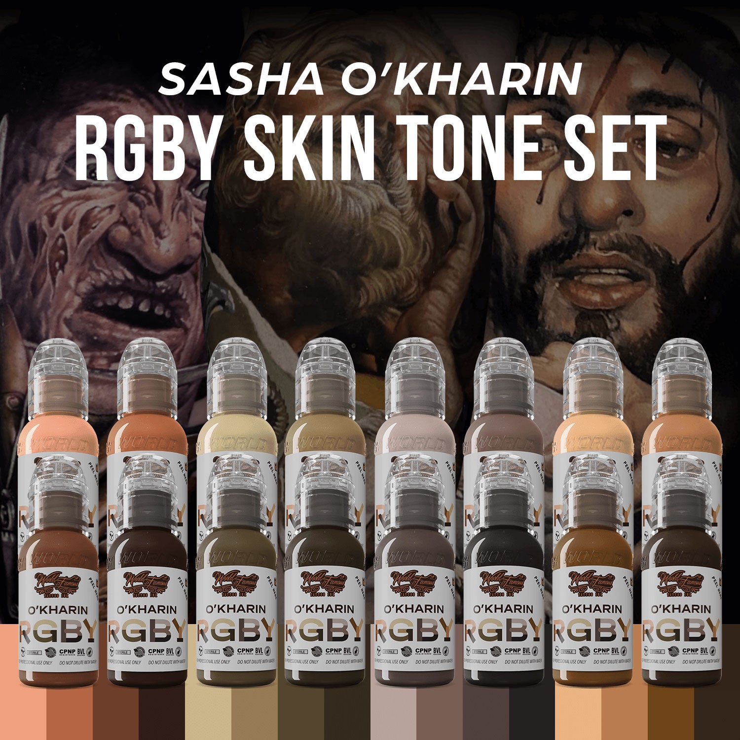 Sasha O'Kharin RGBY Skintone Set
