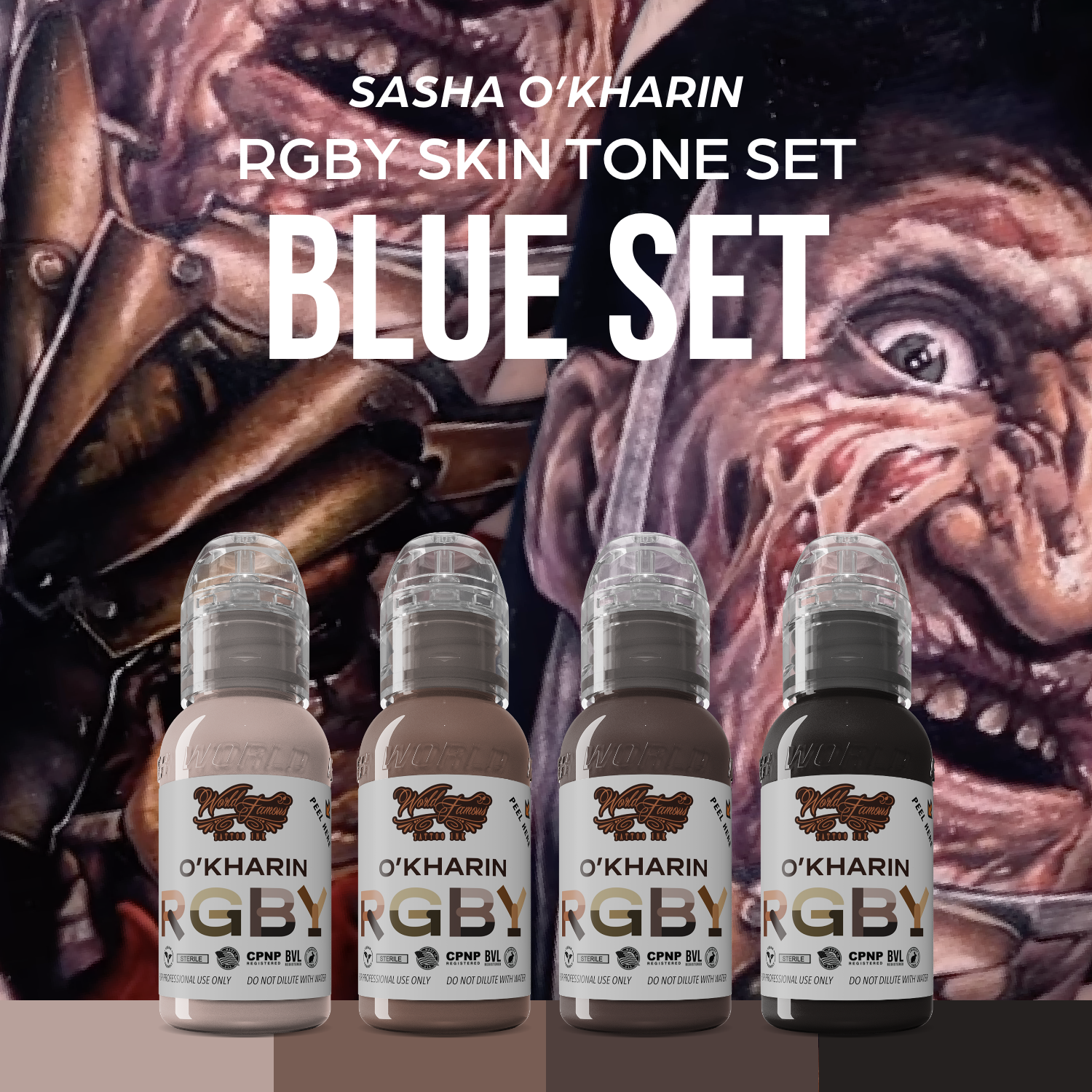 Sasha O'Kharin RGBY Blue Set