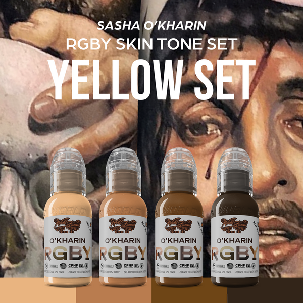 Sasha O'Kharin RGBY Yellow Set
