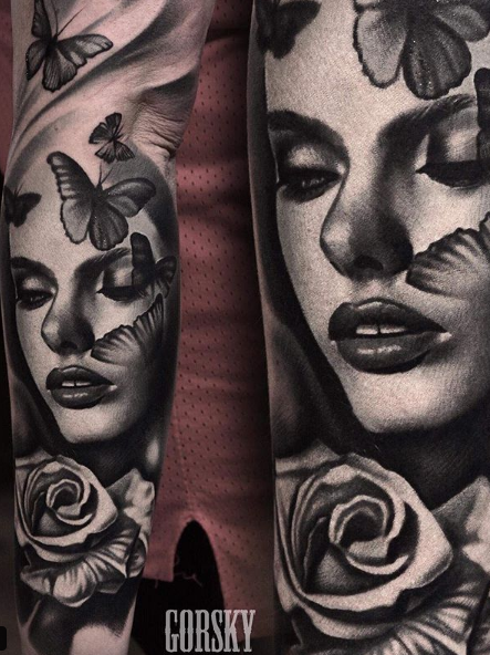 Gorsky Tattoos is an artist based in London. | Artis bertato, Tato ikan  koi, Artis