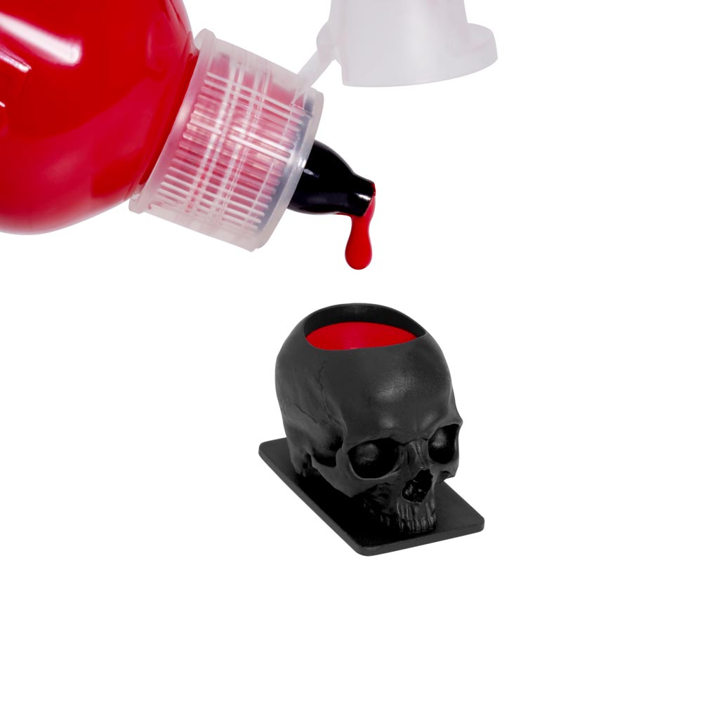 Saferly Skull Ink Caps — Size #16 (Large) — Bag of 200 - World Famous Tattoo Ink