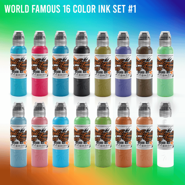 Tattoo Ink Sets | World Famous Tattoo Ink