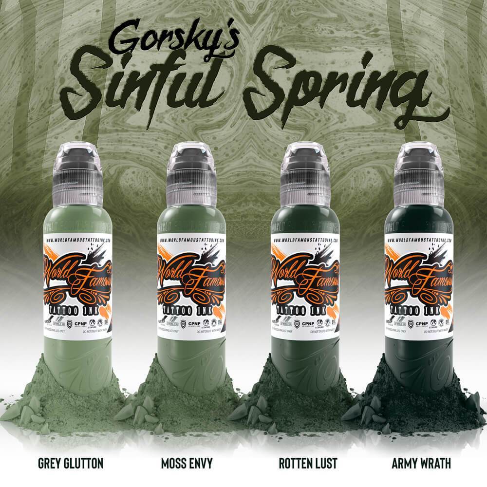Gorsky's Sinful Spring | World Famous Tattoo Ink