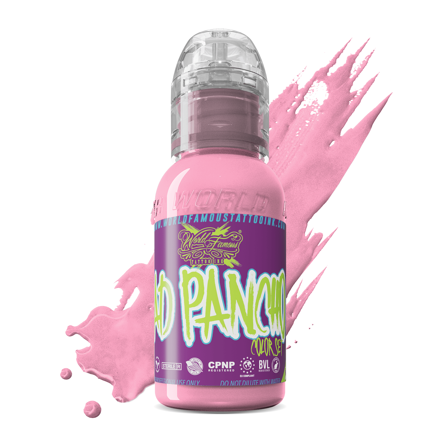 A.D. Pancho Proteam Color - Light Pink | World Famous Tattoo Ink
