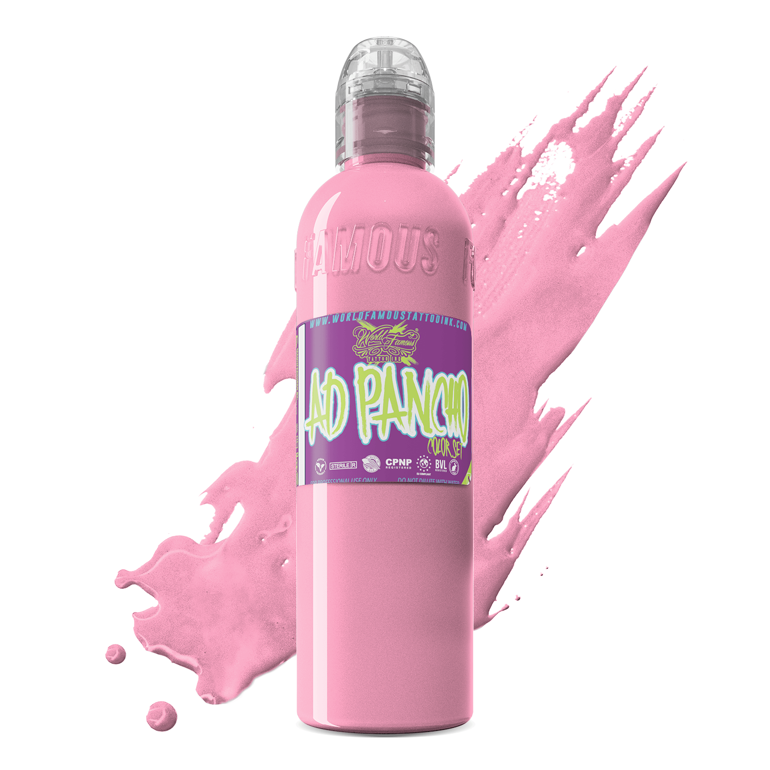 A.D. Pancho Proteam Color - Light Pink | World Famous Tattoo Ink