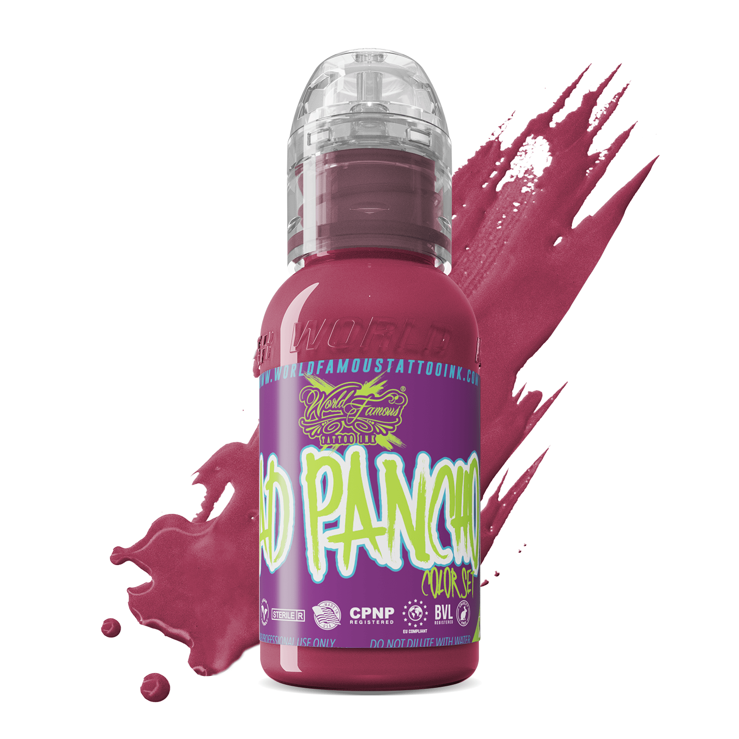 A.D. Pancho Proteam Color - Pink | World Famous Tattoo Ink