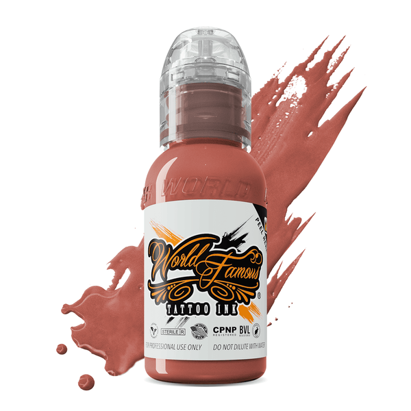 Pink Ribbon Warm Peach - World Famous Tattoo Ink