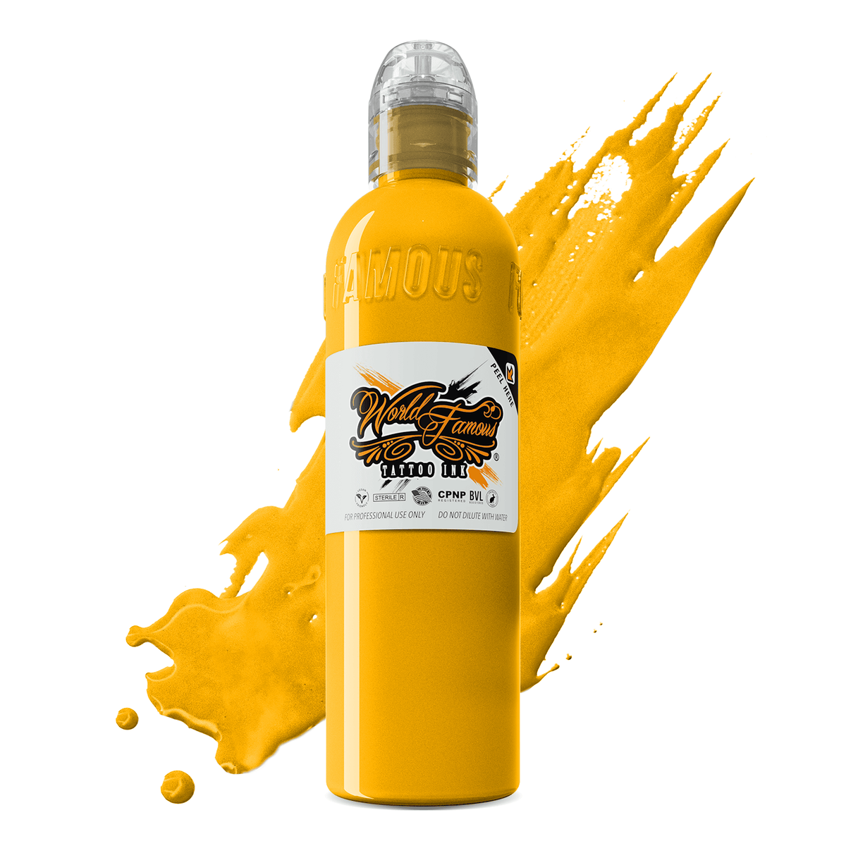Hori Hui Taiwanese Ink - Nice Yellow | World Famous Tattoo Ink